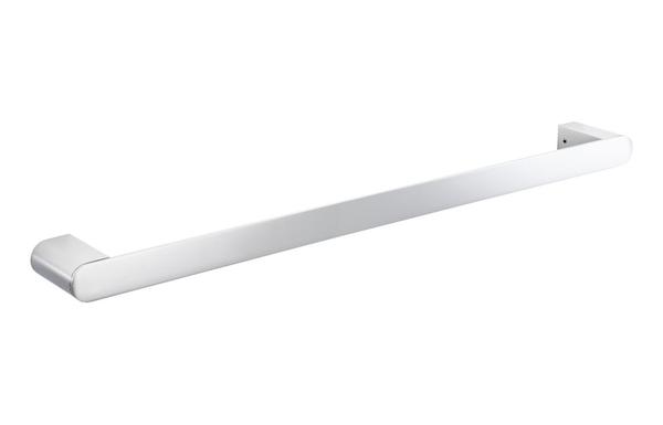 Abode Uno Single Towel Rail - Chrome